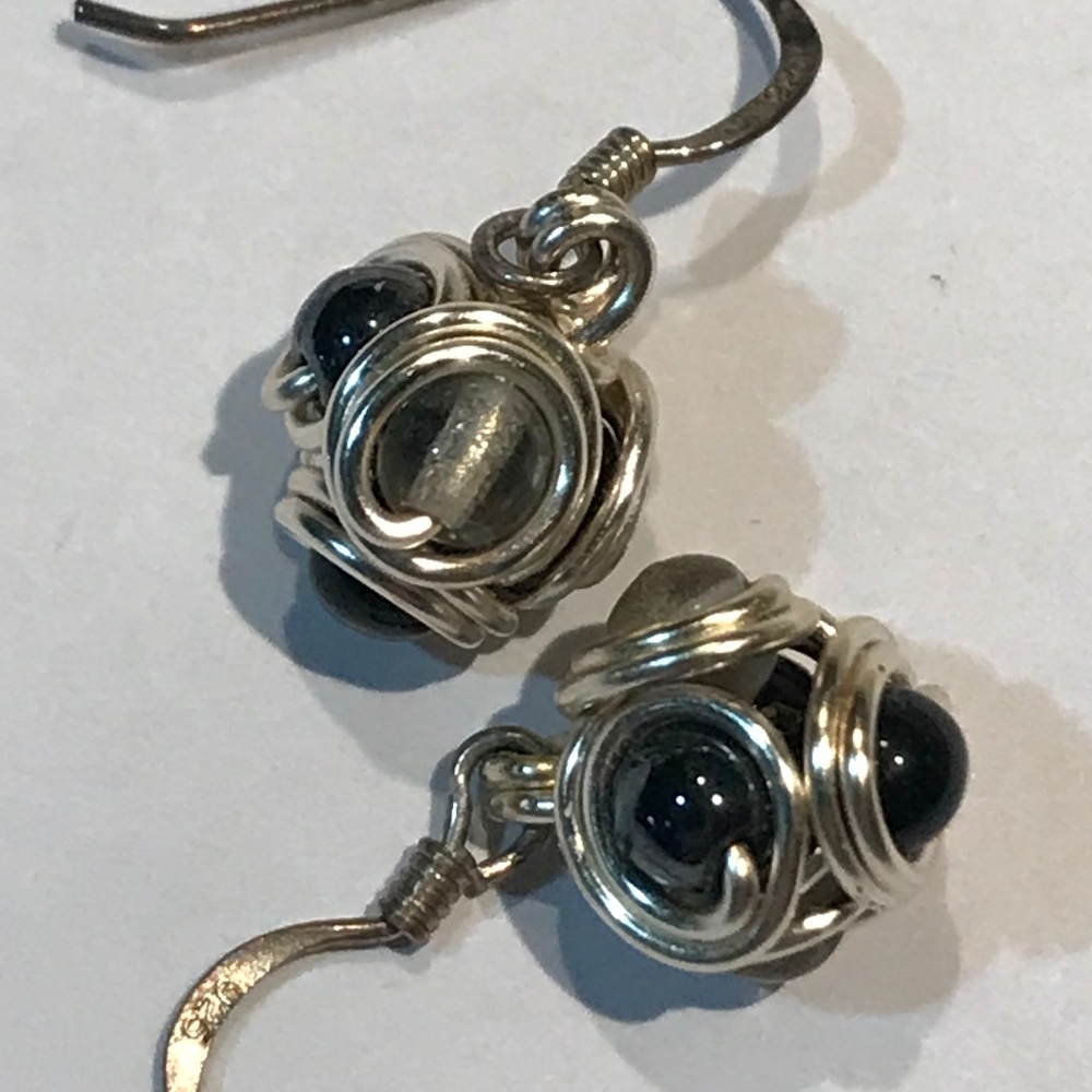 Drop earrings